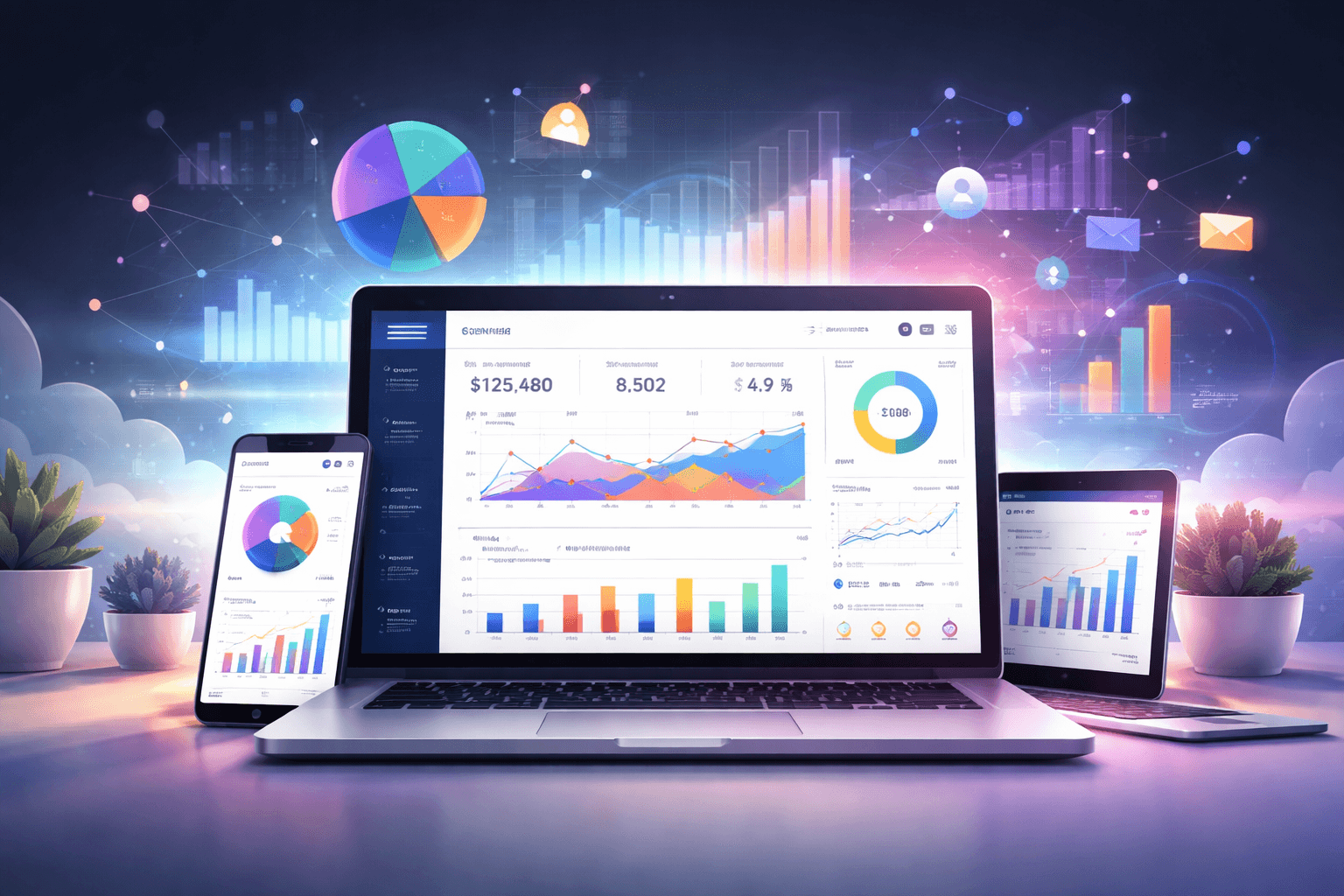 Aperçu du dashboard TrouveTonClient